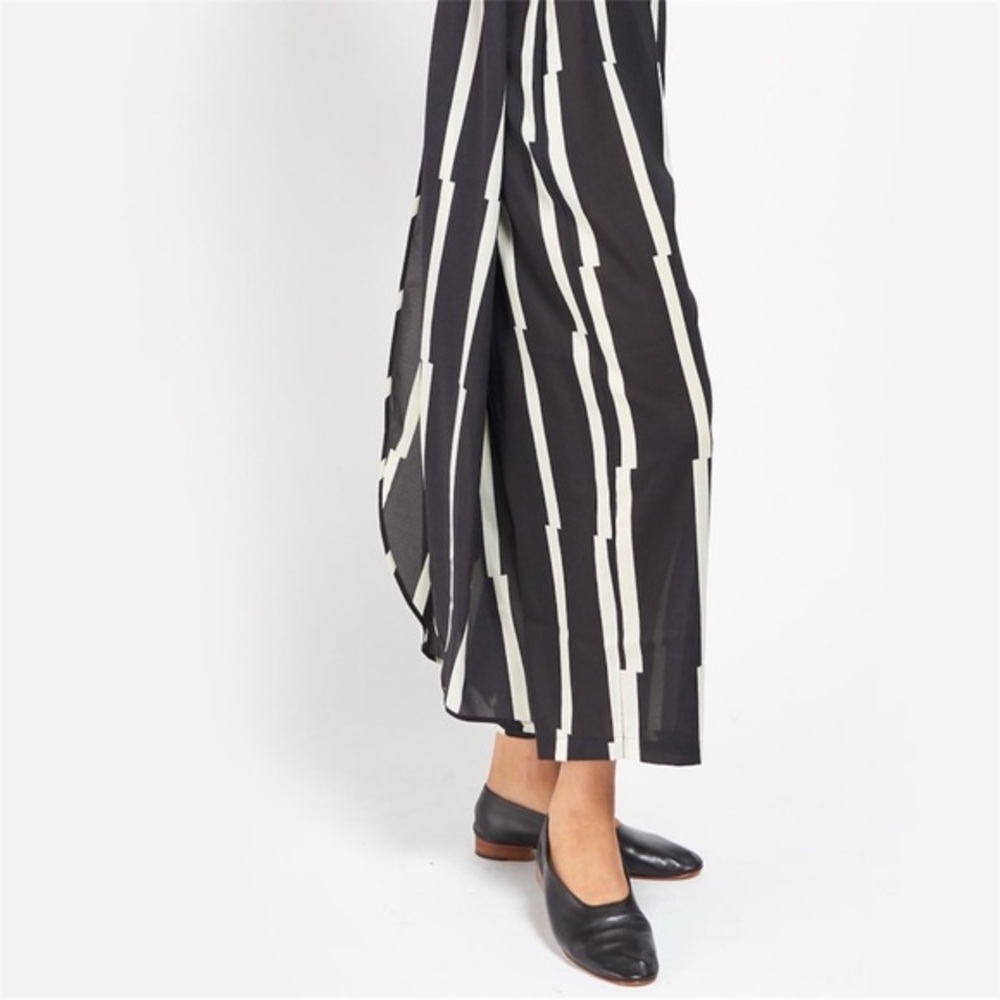 Henrik Vibskov Allen Striped Wide-Leg Pants